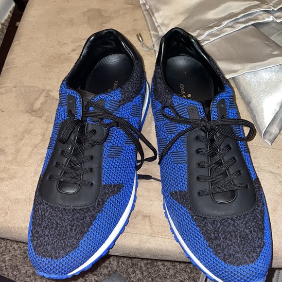 Blue Louis Vutton Sneakers size 11 US - Picture 6 of 9